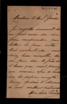 [Carta de pedido de agendamento]