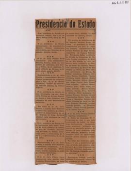 Presidência do Estado