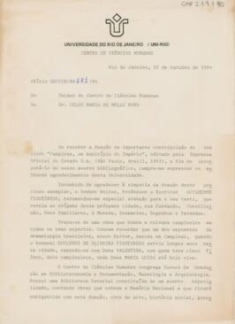 [Carta de agradecimento]