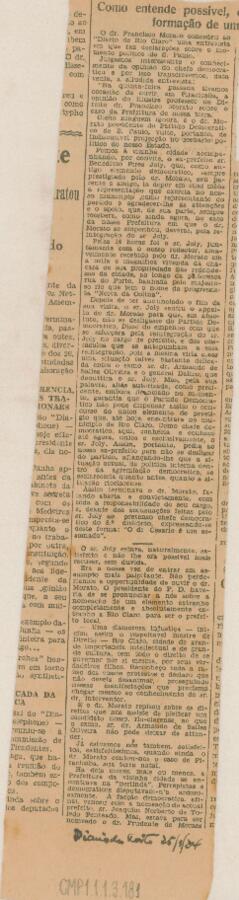 [O DR. Francisco Morato]