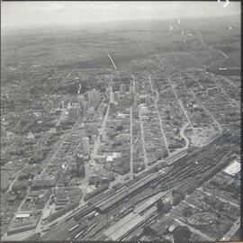 Vista aérea da cidade