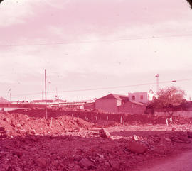 [Início da construção do Viaduto Miguel Vicente Cury]