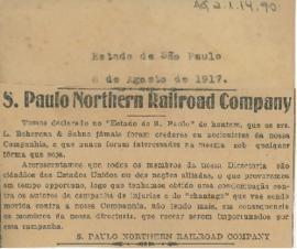 S. Paulo Northern Railroad Company