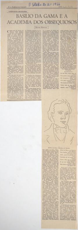 Basilio da Gama e a Academia dos Obsequiosos