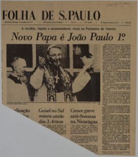 O novo Papa é João Paulo 1º