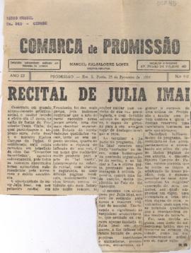 Recital de Julia Imai