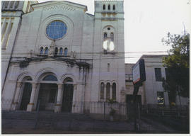 [Fachada da nova Igreja de Nossa Senhora do Rosário]