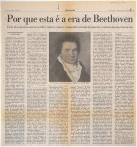 Por que esta é a era de Beethoven