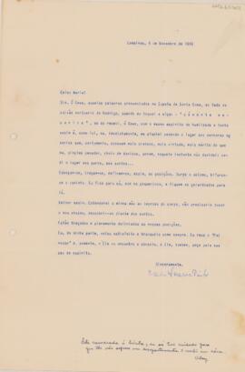 [Carta pessoal]