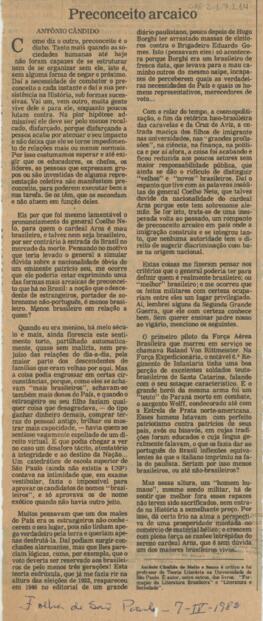 Preconceito arcaico