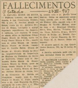 Fallecimentos