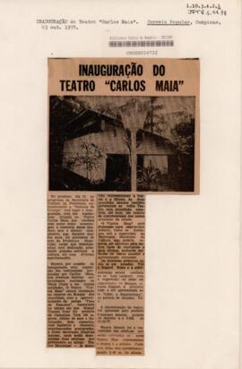 Inauguração do Teatro “Carlos Maia”