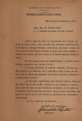 [Carta de apresentação de caso]