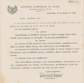 Circular de Encaminhamento