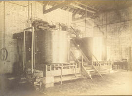 Fabrica de Oleos “Sol Levante” - Tanque de stearina e filtros