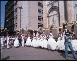 [Lavagem das escadarias da Catedral Metropolitana Nossa Senhora da Conceição]