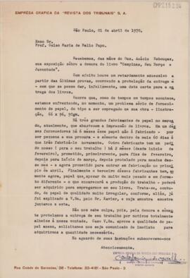 [Carta de Encaminhamento]