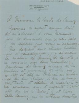 [Carta de Pedido de Informação]