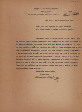 [Carta de apresentação de caso]