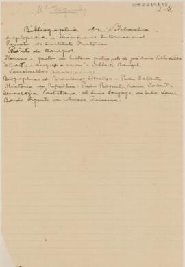 Bibliographia da Nobiliarchia