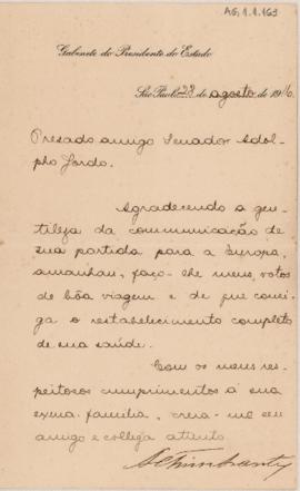 [Carta de agradecimento]