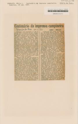 Centenário da imprensa campineira