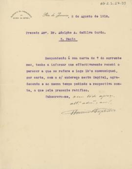 [Carta de esclarecimento]