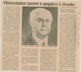 Historiador morre e arquivo é doado