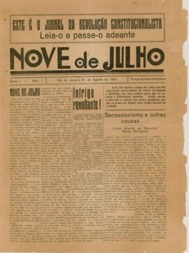 Nove de Julho (Número I, ano I)