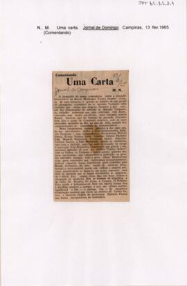 Uma carta