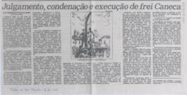 Julgamento, condenação e execução de frei Caneca