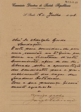 [Carta de convite]