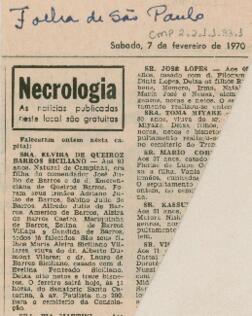 Necrologia