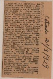 [Nota de falecimento]