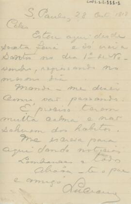 [Carta pessoal]
