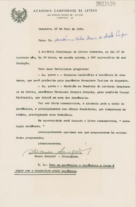 Circular de Encaminhamento