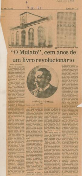 "O Mulato", cem anos de um livro revolucionário