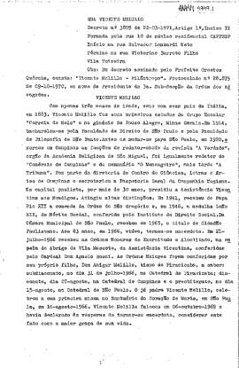 Rua Vicente Melillo