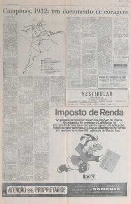 Campinas, 1932: um documento de coragem