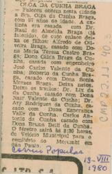 [Nota de falecimento]