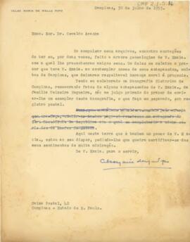 [Carta de encaminhamento]