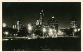 Panorama [da Cidade de São Paulo ] a noite