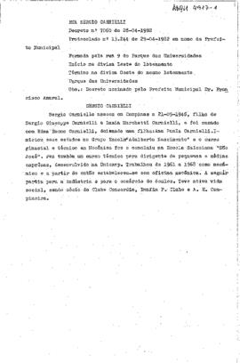 Rua Sérgio Carnielli
