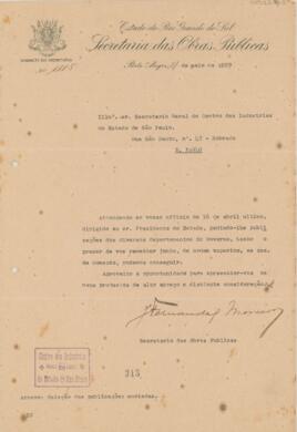 [Carta de encaminhamento]