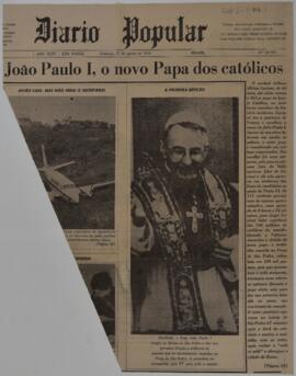 João Paulo I, o novo Papa dos católicos