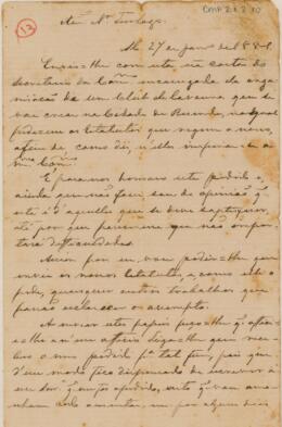 [Carta de pedido de apoio]