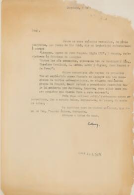[Carta de agradecimento]