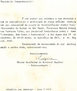[Carta convite]