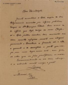 [Carta de pedido de apoio]