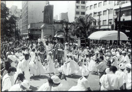 [Lavagem das escadarias da Catedral Metropolitana Nossa Senhora da Conceição]